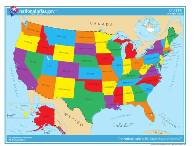   USA States by Tanner Greene