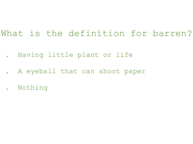  Vocabulary Test by Pallavi Dharmadhikari