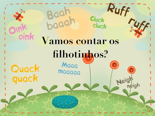 Vamos Contar Os Filhotinhos? by Ana carolina Nascimento