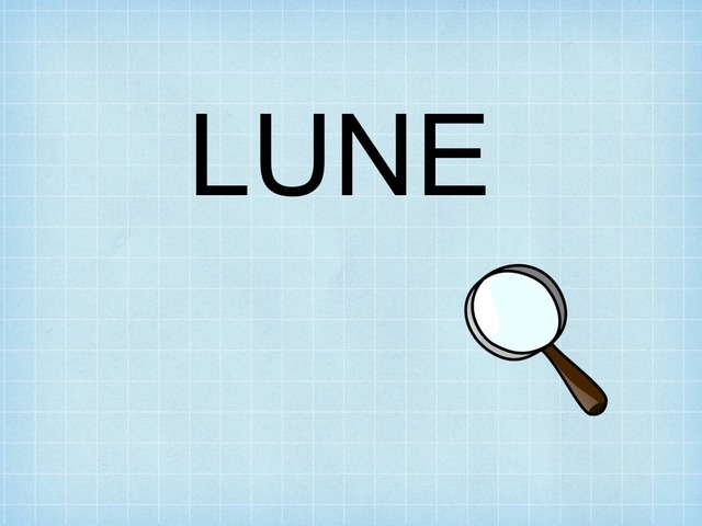 Dictée Lune  by Lydia Bu