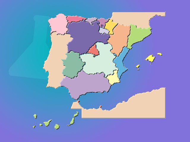 Mapa De Comunidades Autonomas. by Sol Rizo