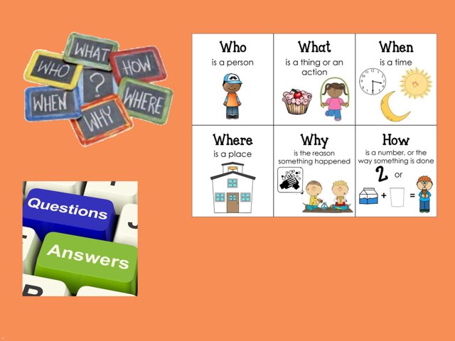 Wh Questions: Why? Free Games online for kids in Pre-K by Carol Smith