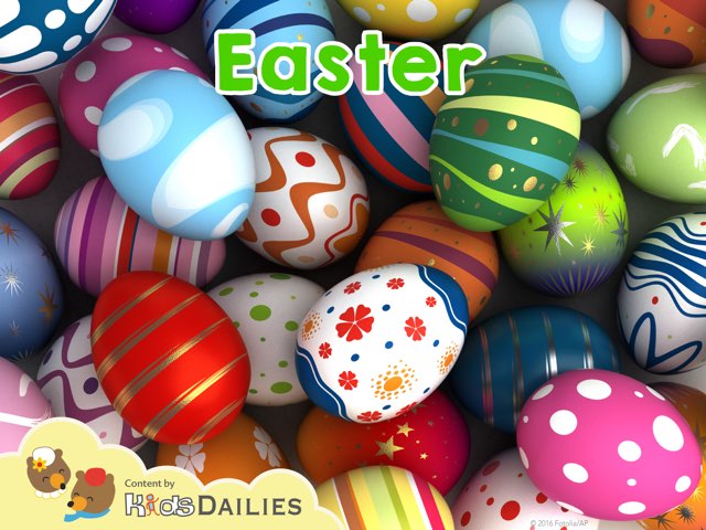 Easter Free Activities online for kids in Kindergarten by Kids Dailies
