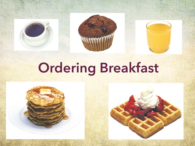 Ordering Breakfast 2 by Anna Boze