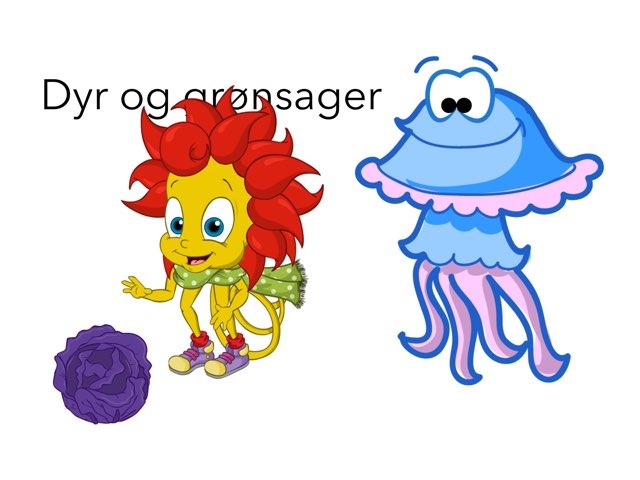 Dyr Og Grønsager by Helle Melin