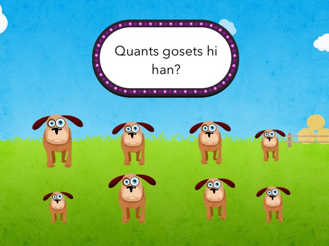 Contem els animals de la granja by La Farigola De Vallcarca