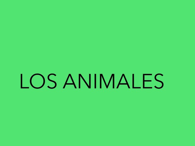 Los Animales by Mireia chandre freixas