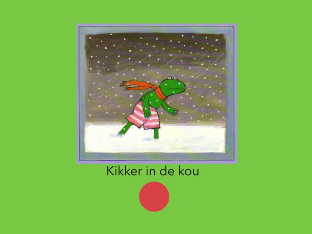 Kikker In De Kou by Yoshi Dequeecker