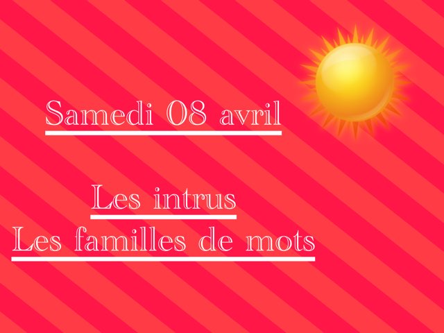 L - Sam08 - Intrus Et Familles  by Caroline Gozdek