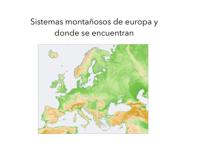 Sisstemas Montañosos by MiguelJavier Lopez Lopez