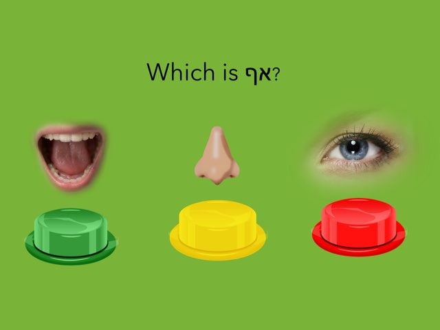 Isabel's Hebrew Game by Morah Wilma