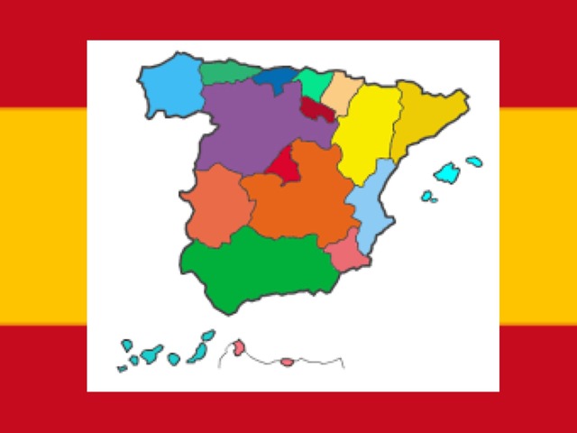 Mapa de España (Comunidades Autónomas) by Maria Lora
