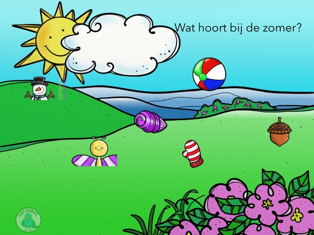 Wat hoort bij de zomer? by Anke Hafmans