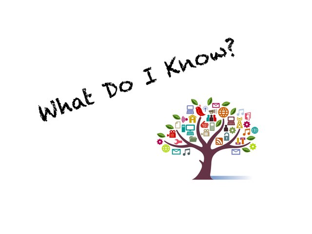 What Do I Know? Free Games online for kids in Nursery by Michelle Proctor