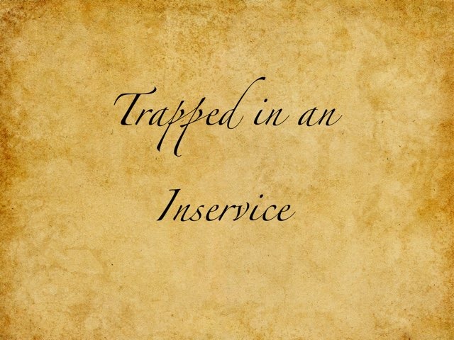 Trapped In An In-service by Lisa Jordan