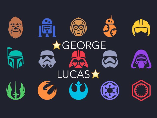 ⭐️George Lucas ⭐️ by He Ga