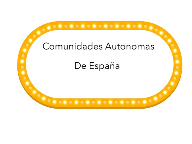 Comunidades Autónomas de España by Carlos