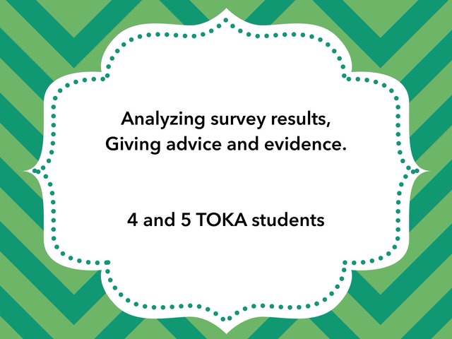 Survey Results by Oficinatoka Toka