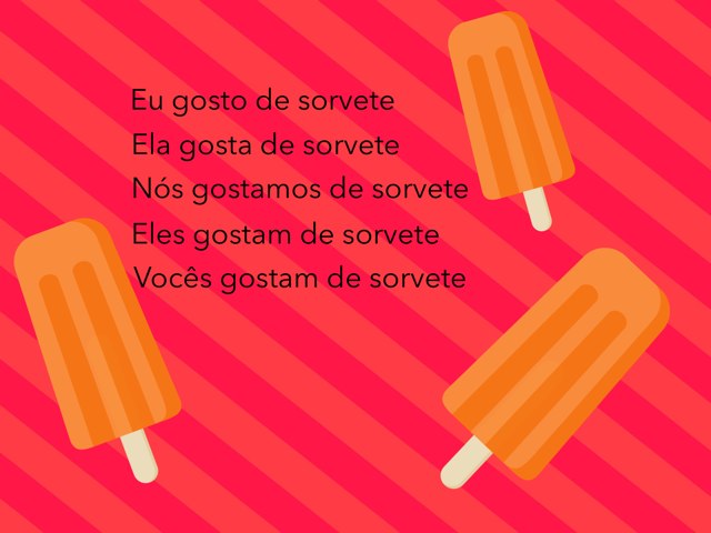 O Verbo Gostar by Denise Deal