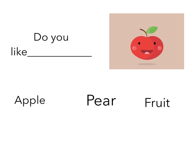 El juego es de aprender las frutas,verduras. by Rafa Miquel Isern