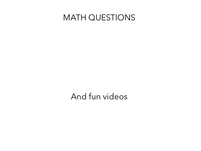 Math by Soohia Medina