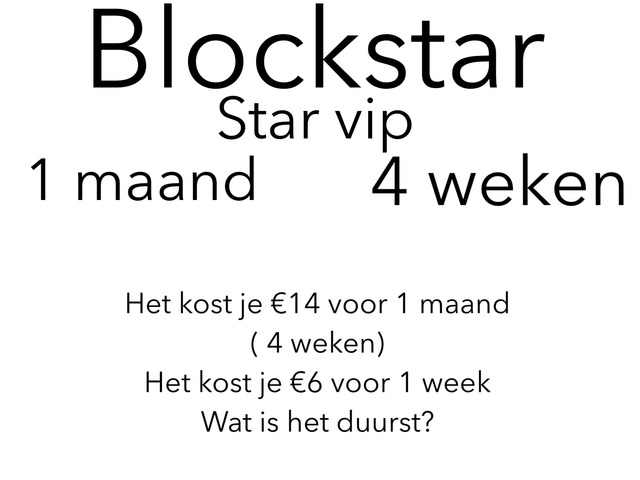 Blockstarplanet Rekenvraag by jolien haket