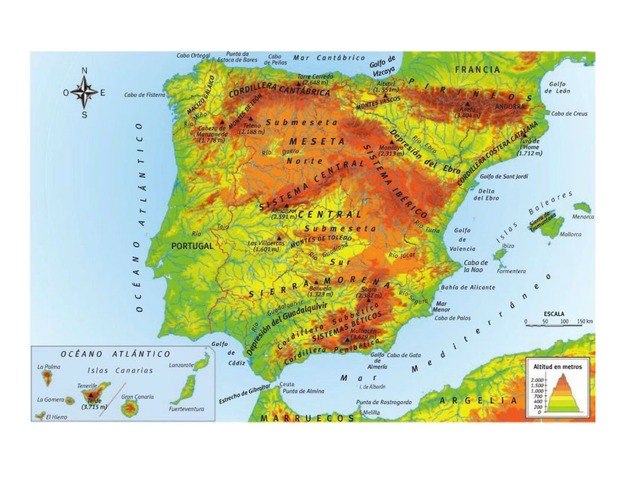Puzzle Relieve España  by Maria Jose Izquierdo