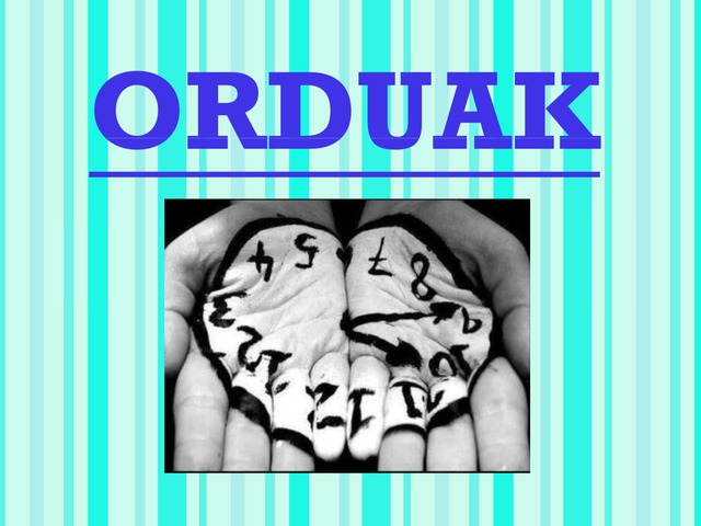 ORDUAK (I) by Aiora Atucha