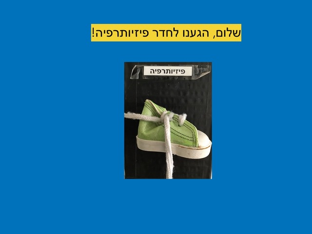 בחירת פעילות בפיזיו by לאה פלדמן