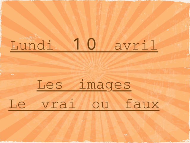 L - Lun10 - Images Et Vrai Faux  by Caroline Gozdek