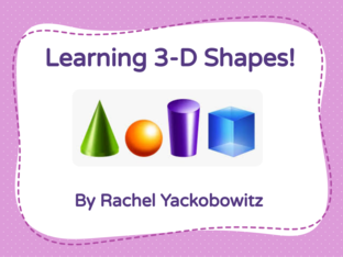3-D Shapes by 