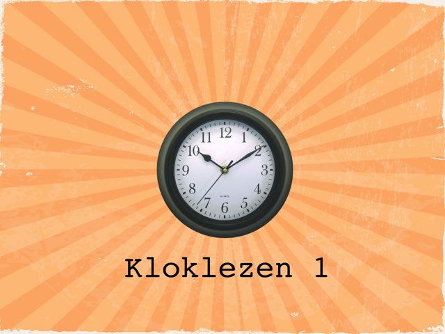 Kloklezen 1 by Lies Vandepoele