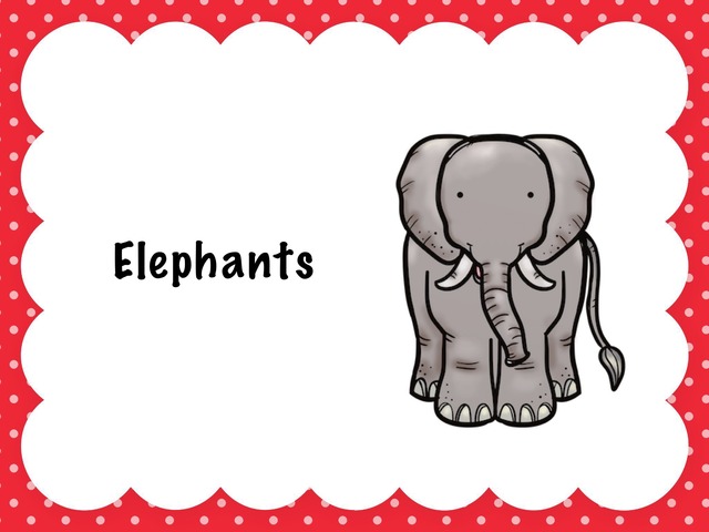 Elephants Free Activities online for kids in Kindergarten by Sam Pelham