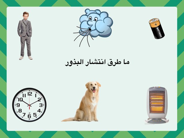 طرق انتشار البذور للصف الثالث by Mariam Alarfaj