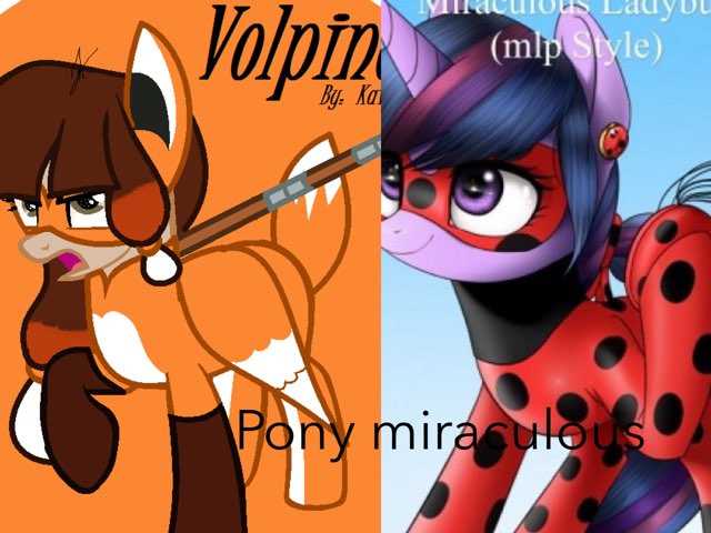 Mlp Miraculous by Moni Moduco