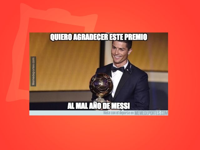 Balon de Oro Cristiano by Iván Martin-borregon