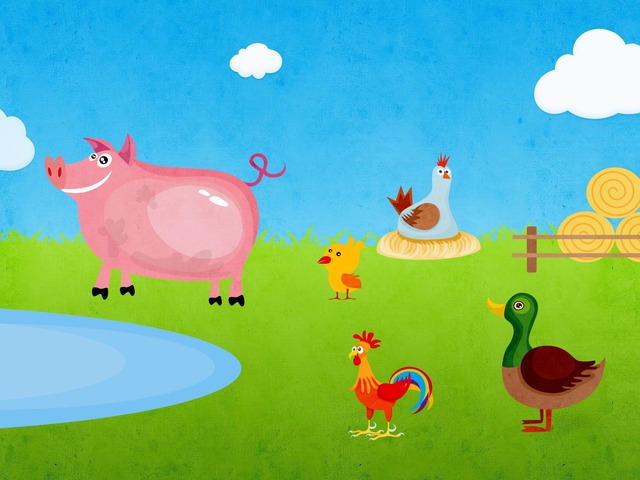 بازل حيوانات المزرعة by Mazen Dibse