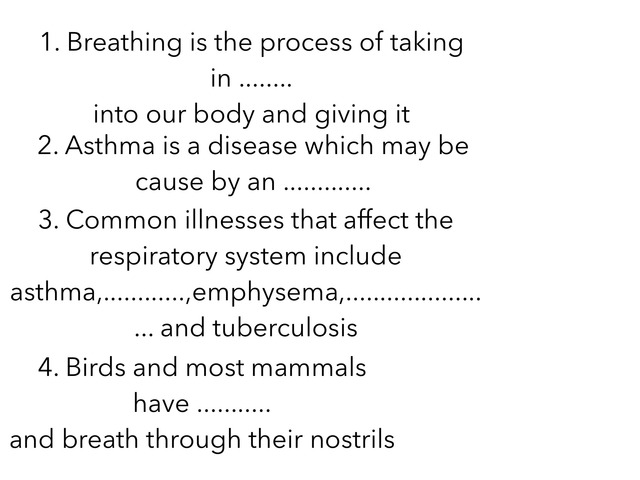 Science Respiratory System by Felice Latricia