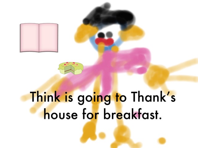 Think Thank His Has by Amanda Whelan