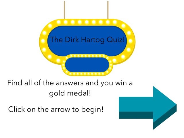 Dirk Hartog Quiz! by James Wall