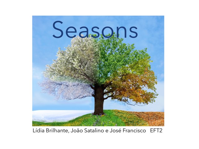 Seasons Game by Escola Comunitária Inglês EFT2