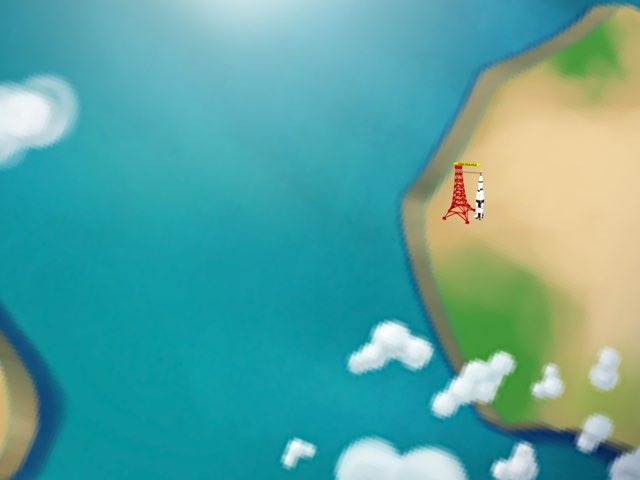 El juego de los pasos para aterrizar una nave en la luna by Matías Estevez