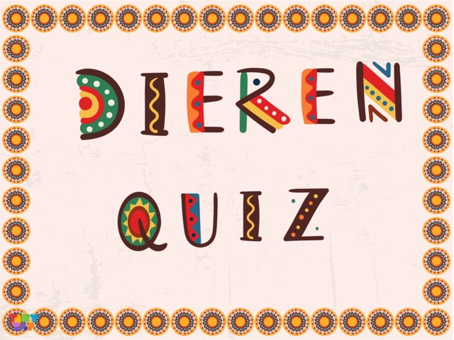 Dierenquiz by Marlies Schiettecatte