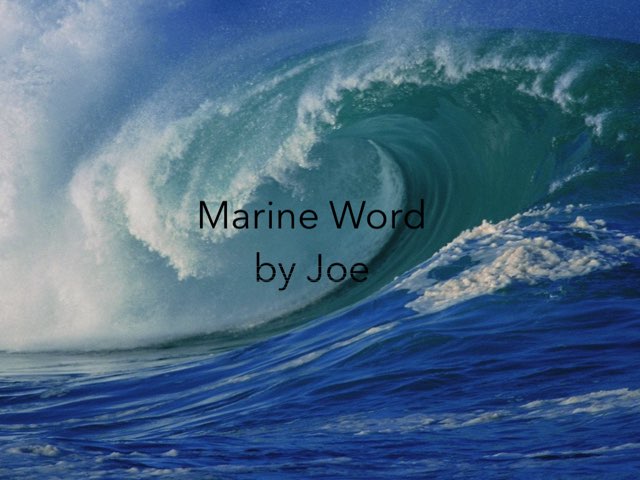 Ocean By Joe by Morah Alex