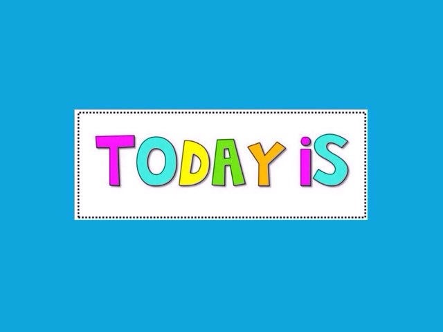 Today is Thursday Free Games online for kids in Nursery by AAC WHELS