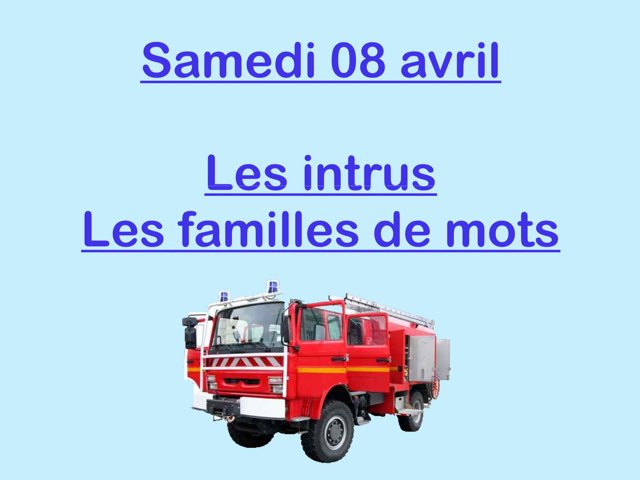 L - Sam08 - Intrus Et Familles  by Caroline Gozdek