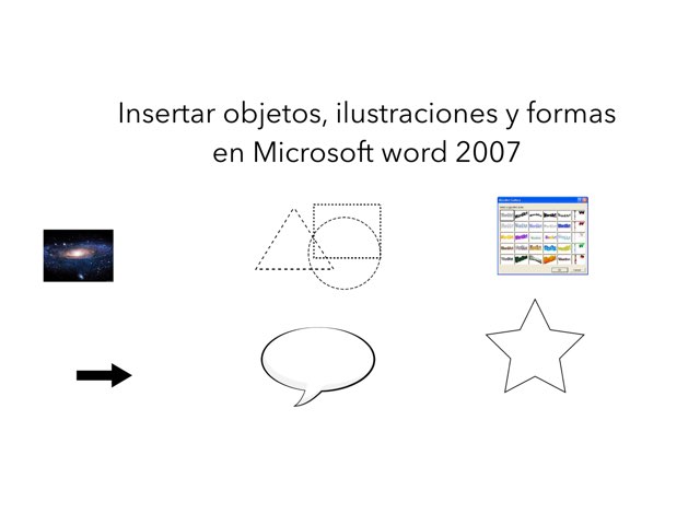 Insertar objetos En Word  by Juan Luis Velasco