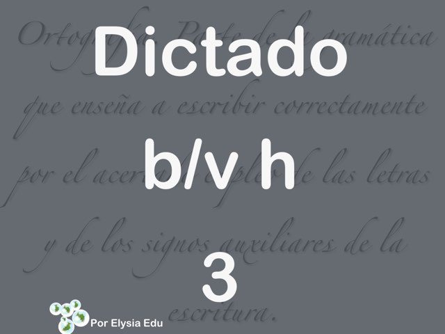 Dictado 3 by Josefina Jartín