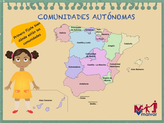 Aprende Las Provincias, 2º Primaria by Laura Mañueco