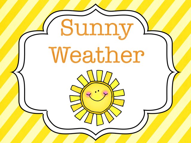 Sunny Weather | Math Games | TinyTap